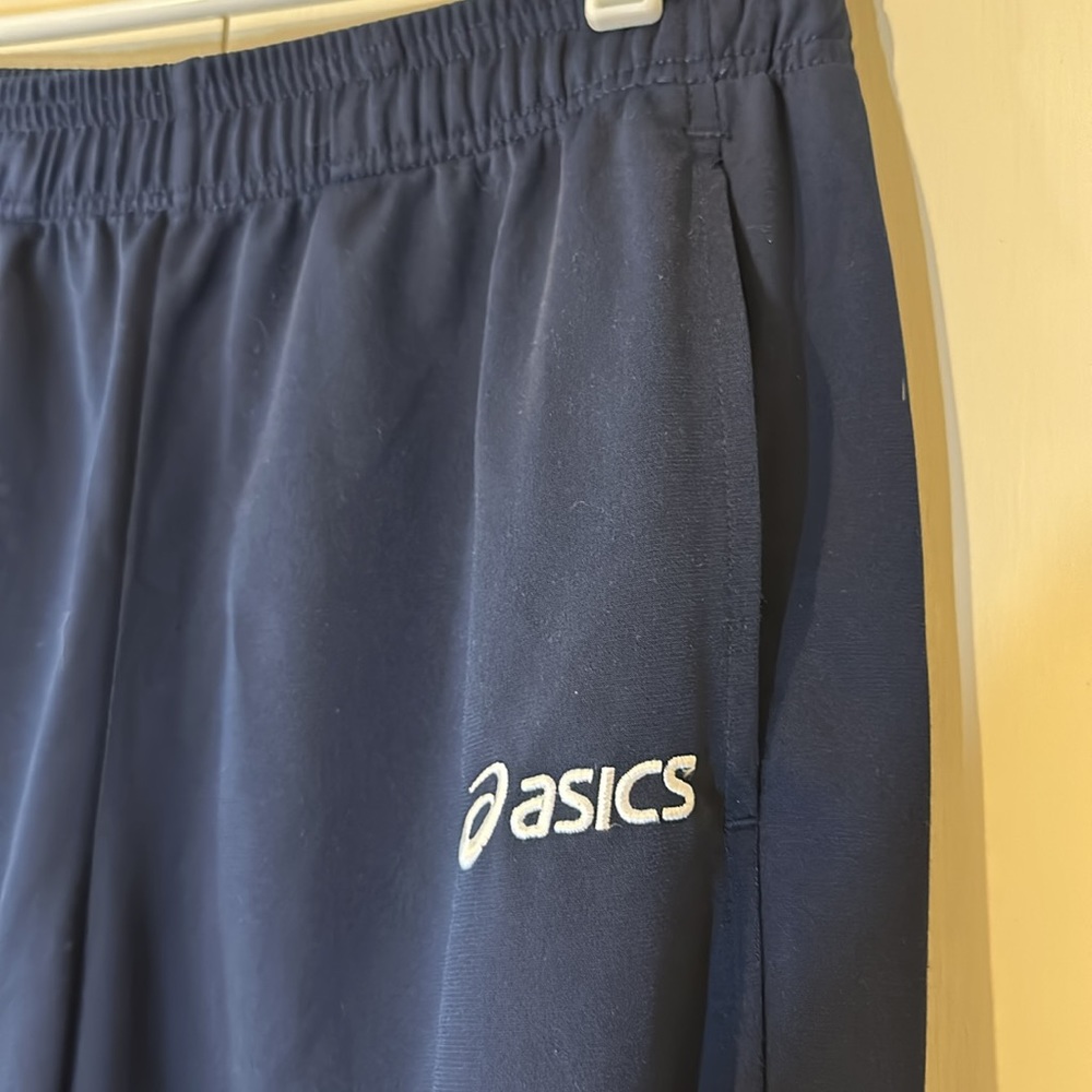 Navy ASICS Sweatpants - Picture 3 of 5